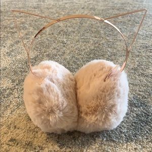 Women's LC Lauren Conrad Faux-Fur Kitty Earmuff